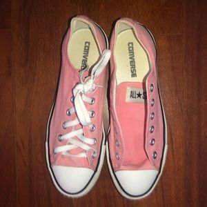 Pink Low Top Converse
